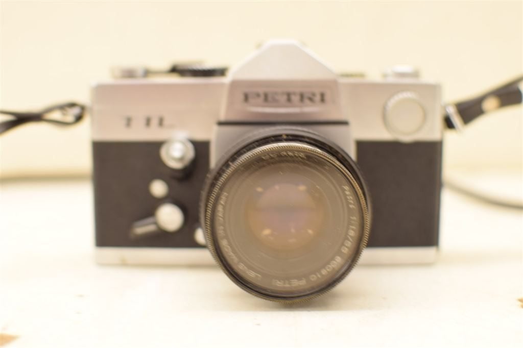 Petri Fototoestel 46478, Ophalen of Verzenden, Gebruikt, Spiegelreflex, Canon