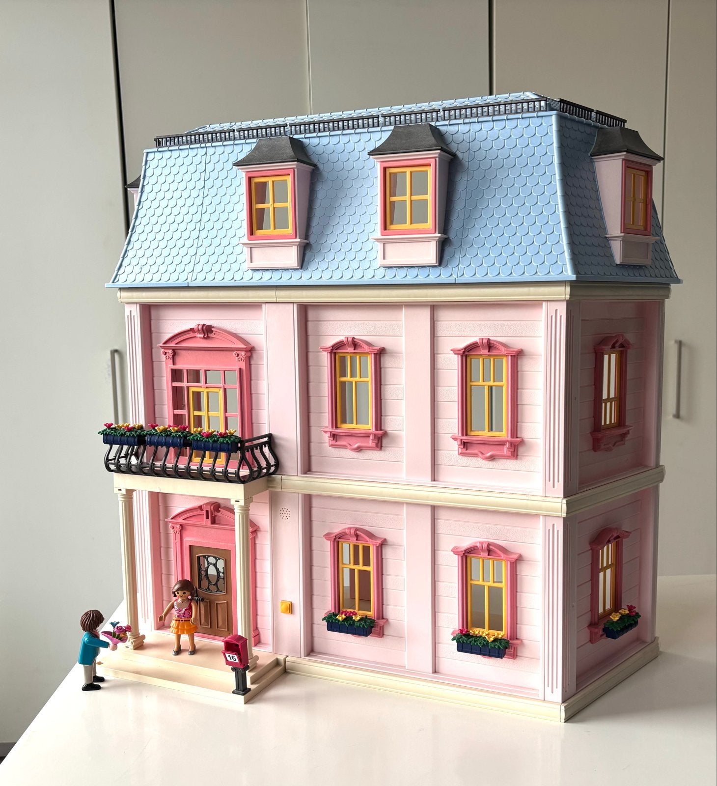 Playmobil Groot Herenhuis met Meubels en Figuren, Ophalen of Verzenden, Zo goed als nieuw