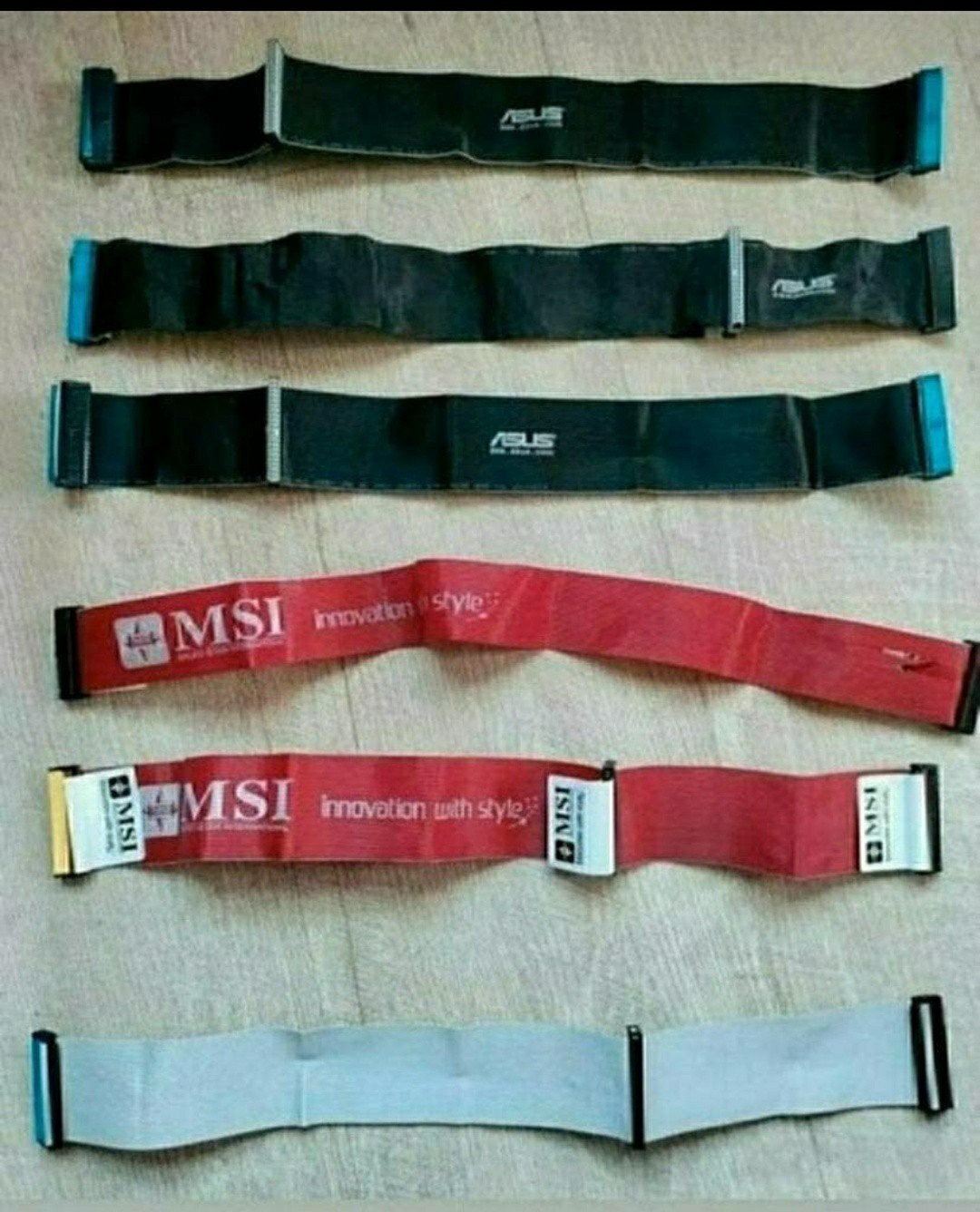 KABELS,MSI,rood,ASUS,zwart,grijs,Dual,Nieuw,Computer,PC, Ophalen of Verzenden, Nieuw