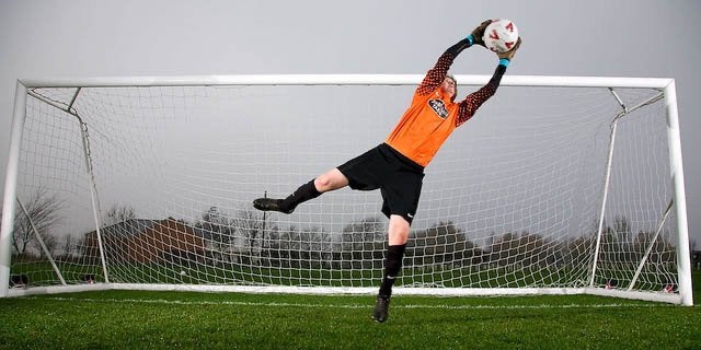 voetbaldoelman, Maat L, Ophalen of Verzenden, Gebruikt, Set