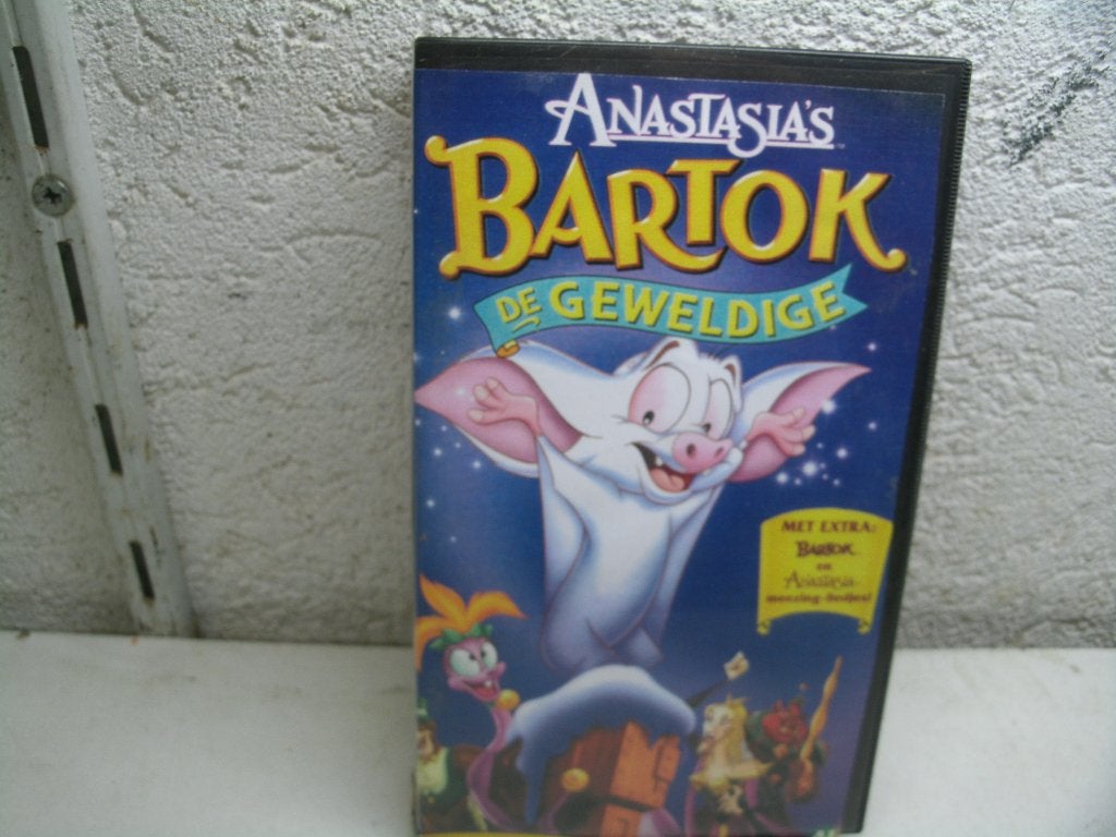 vhs 213a bartok de geweldige, Alle leeftijden, Ophalen of Verzenden, Zo goed als nieuw