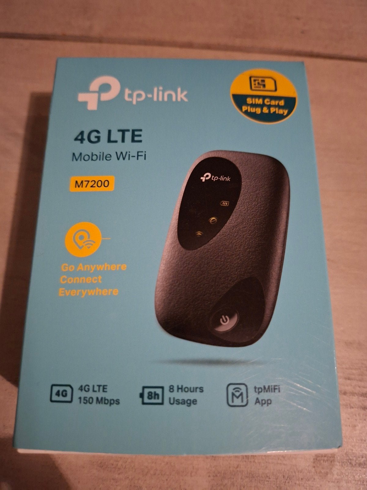 TP-Link M7200 4G LTE Mobiele Wi-Fi Router, Verzenden, Zo goed als nieuw, Router met modem, TP-Link