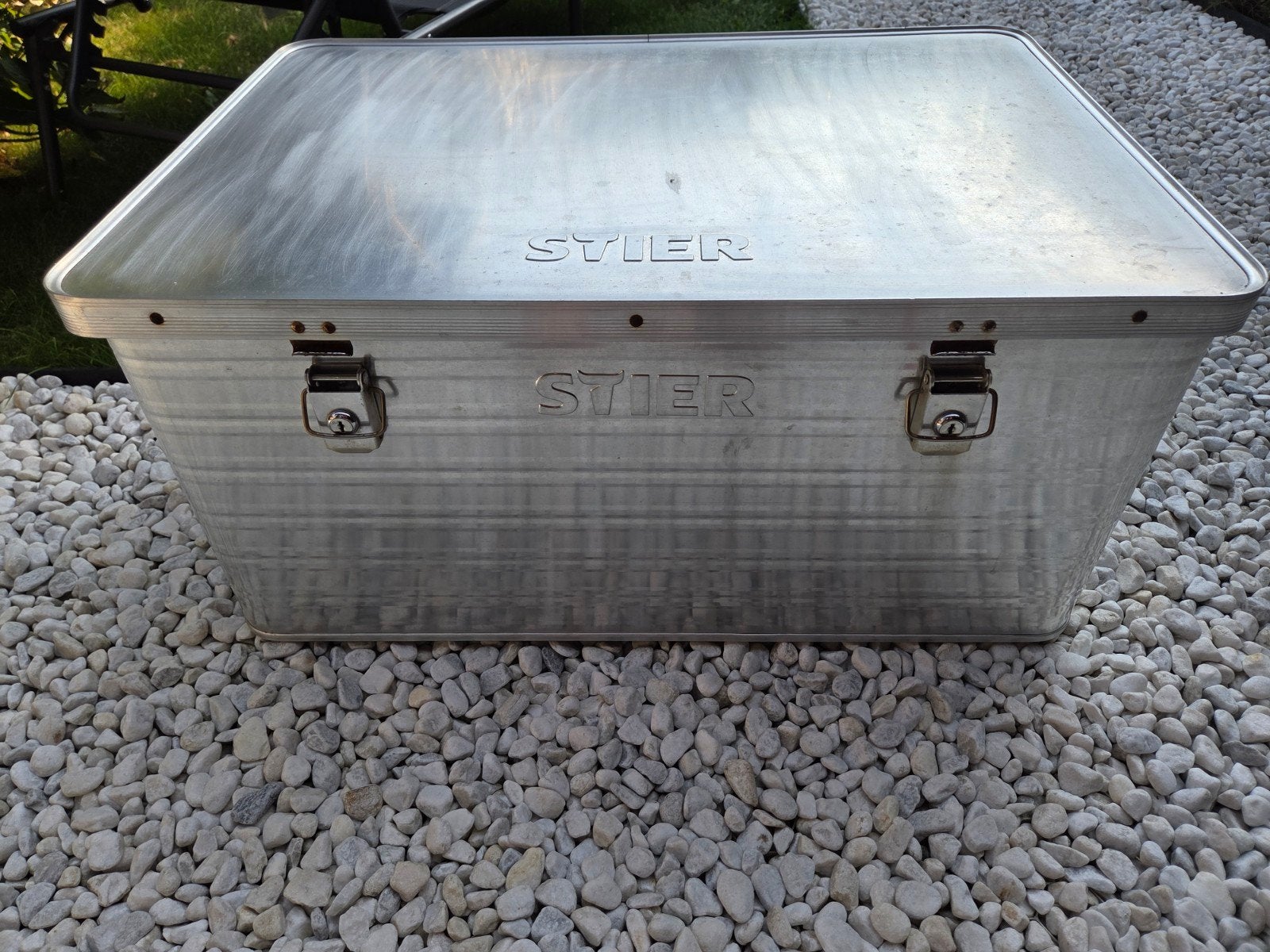 Stevige aluminium kist - 79x55x37cm, Ophalen, Gebruikt, 40 tot 60 cm, Bak of Kist