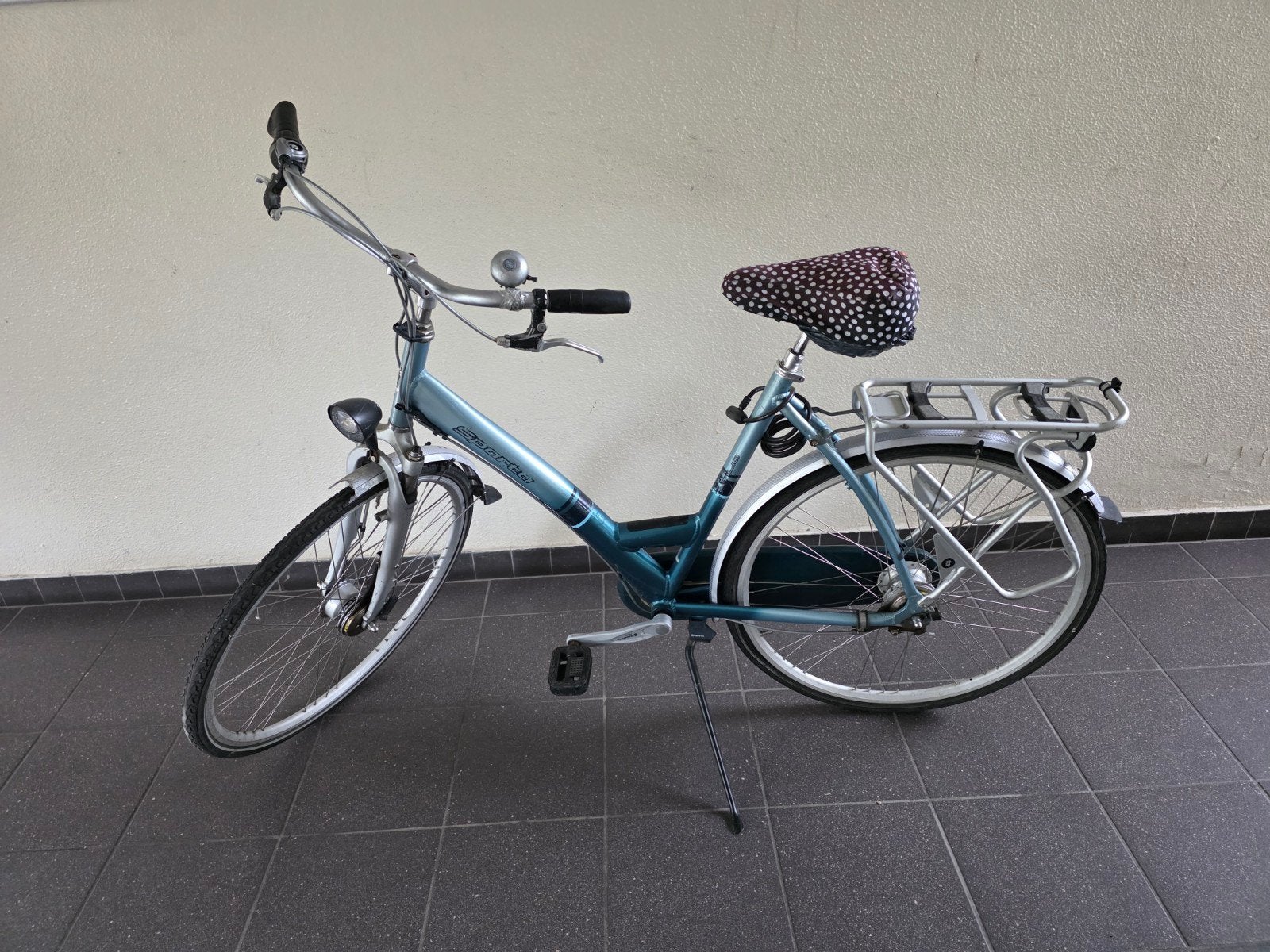 Sparta fiets met   7_8versnellingen, Sparta, Velgrem, (Extra) lage instap, Zo goed als nieuw