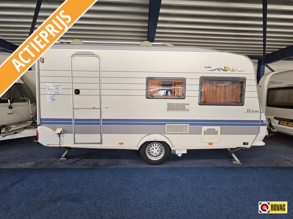 Hobby De Luxe 440 SF VOORTENT/ LUIFEL/ MOVER, Fietsenrek, Hobby, Bedrijf, Treinzit