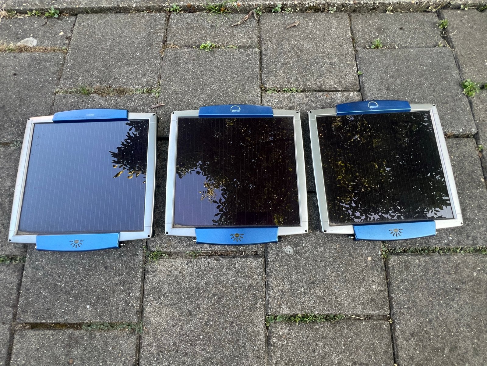 Sunsei Solar Charger 400 zonnepanelen met accessoires, Ophalen of Verzenden, Gebruikt