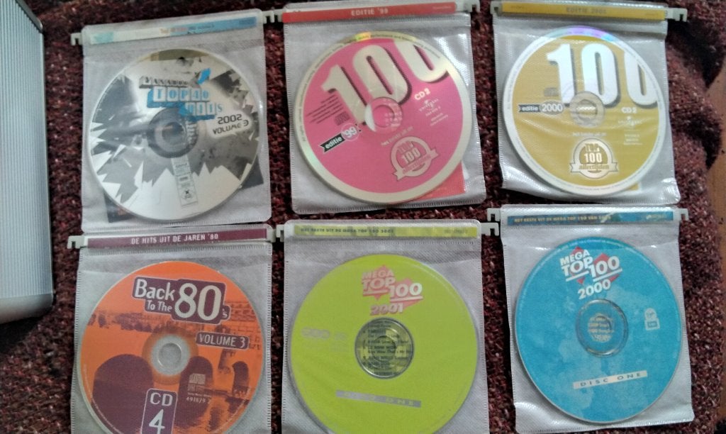 Cd's Collectie Funk Reggae Rock Pop Partij 60 stuks DJ's, Ophalen, Zo goed als nieuw, Overige typen