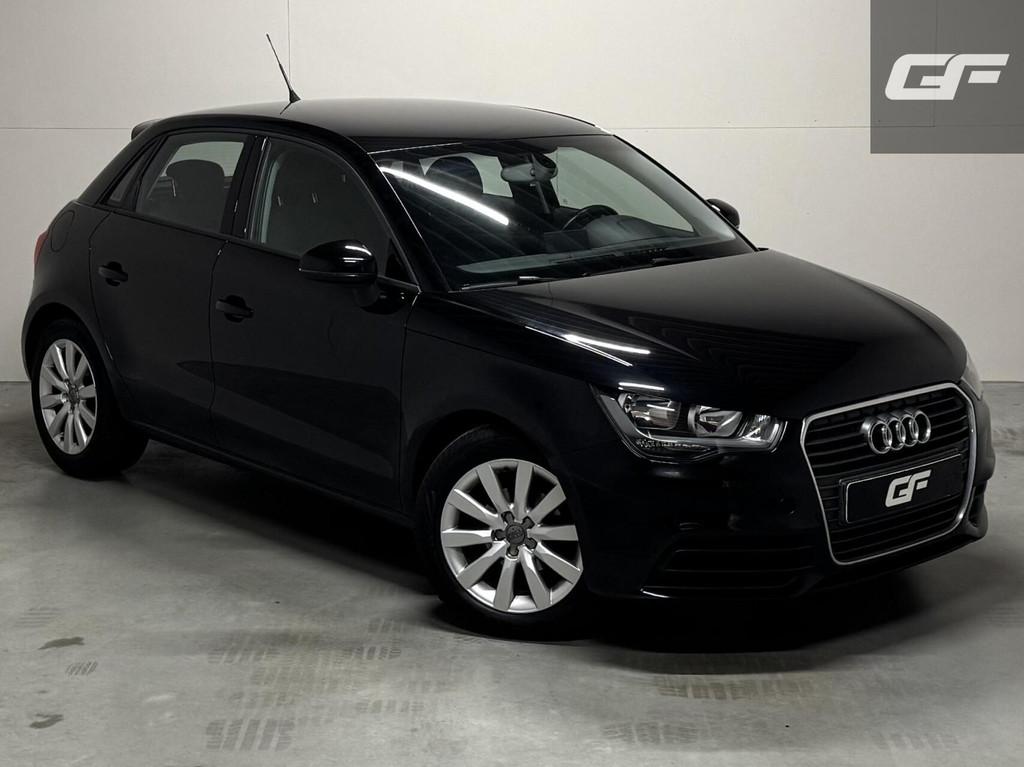 Audi A1 Sportback 1.2 TFSI Sport Navi Cruise Airco NAP, Voorwielaandrijving, Euro 5, Zwart, Met garantie (alle)