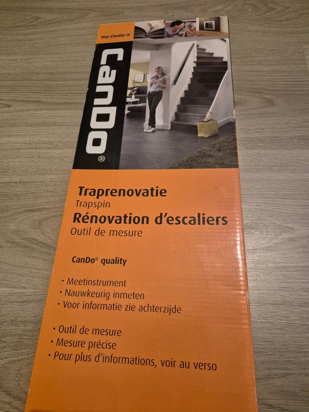 CanDo Trapspin meetinstrument voor traprenovatie, Ophalen, Gebruikt, Trap, Minder dan 2 meter