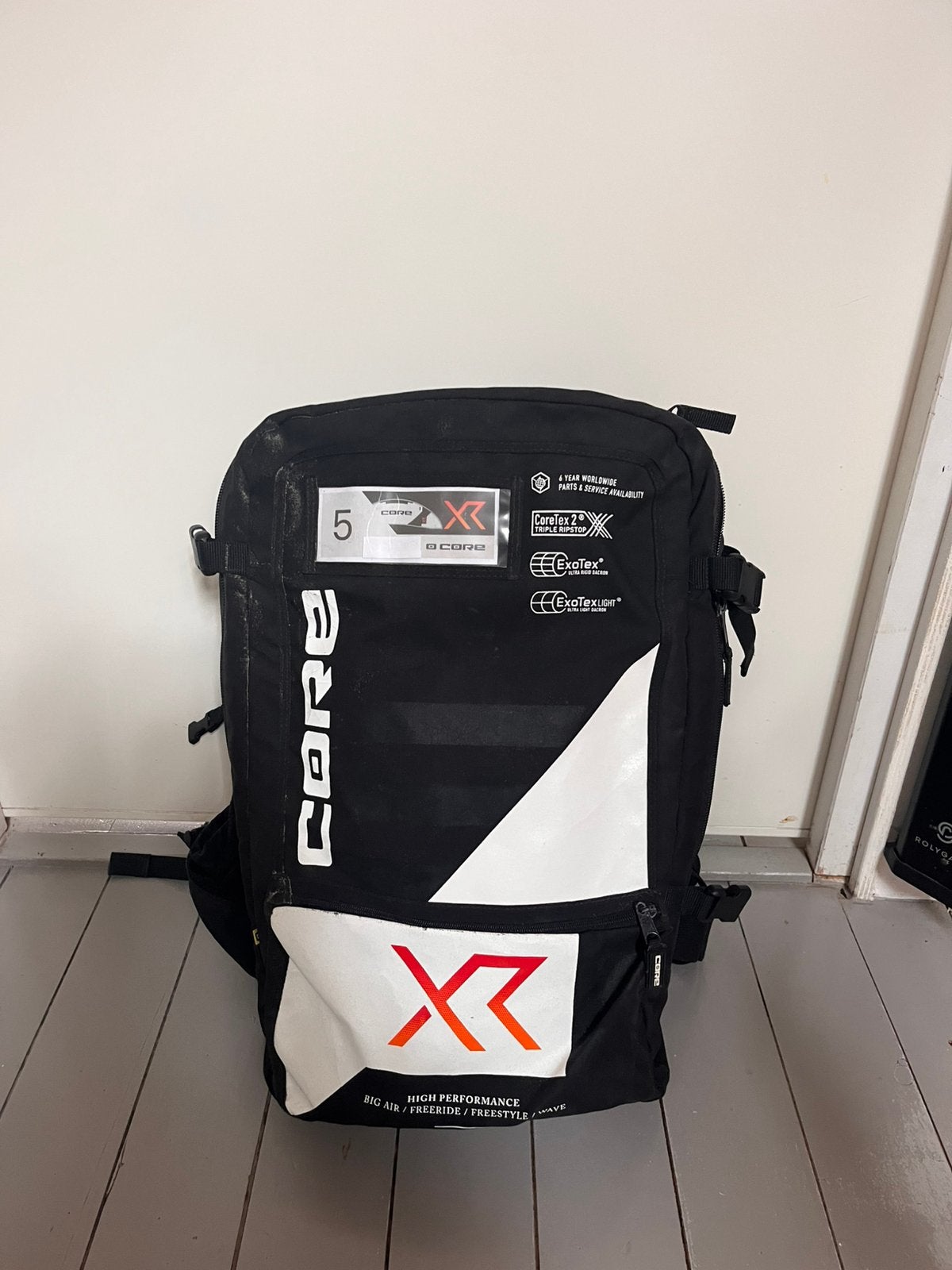 Core XR7 5m kite - Nauwelijks gebruikt!, Watersport en Boten, Kitesurfen, Geen board, Ophalen of Verzenden, Zo goed als nieuw