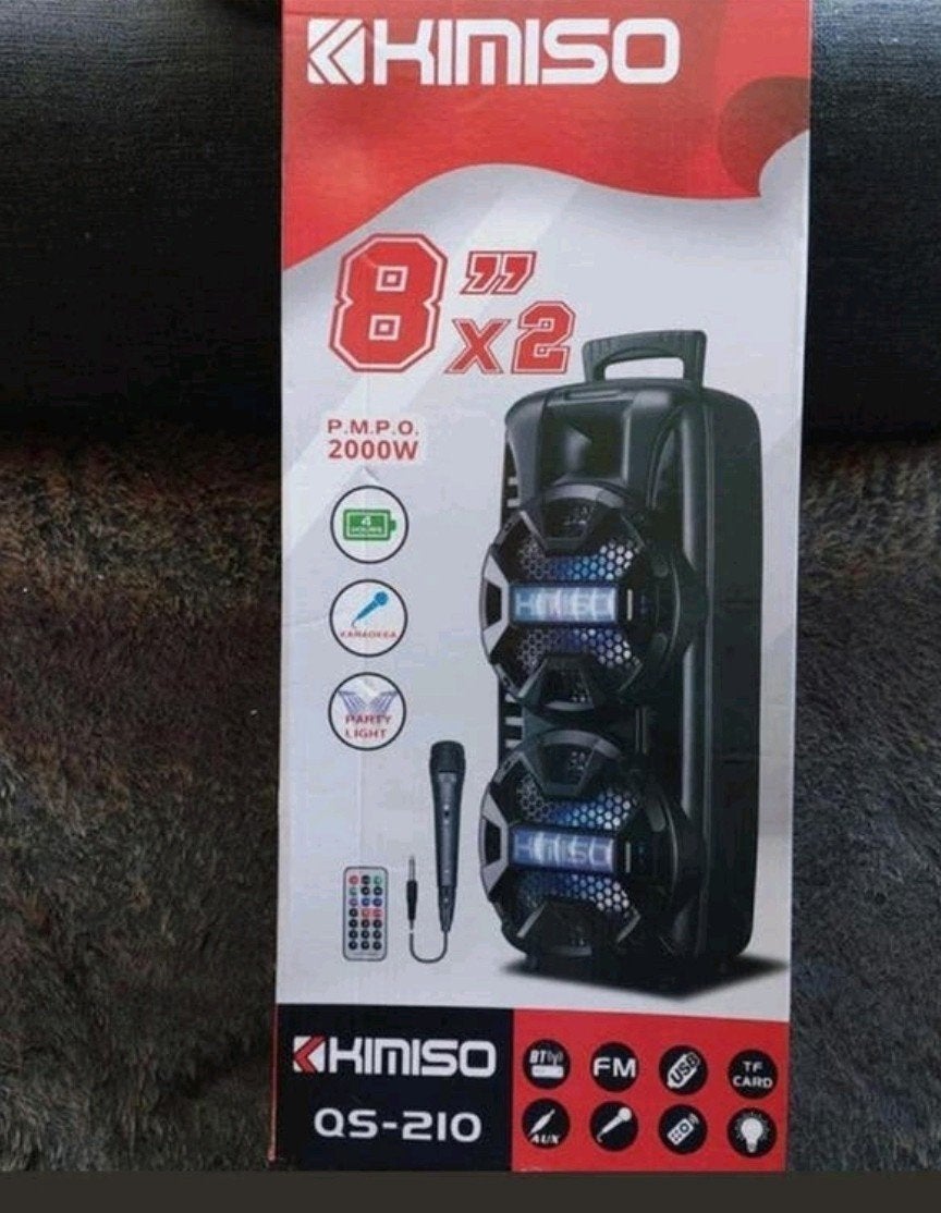 Radio/karaokespeaker op batterij, spatwaterdicht(NIEUW)., Overige merken, Overige typen, Nieuw, Ophalen of Verzenden