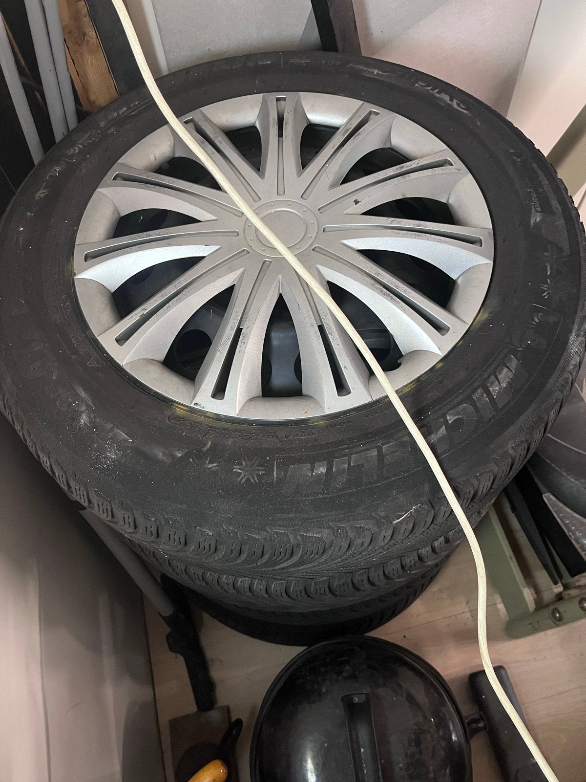 Michelin All Season banden met velgen - 215/65 R17, Ophalen, Banden en Velgen, 17 inch, All Season