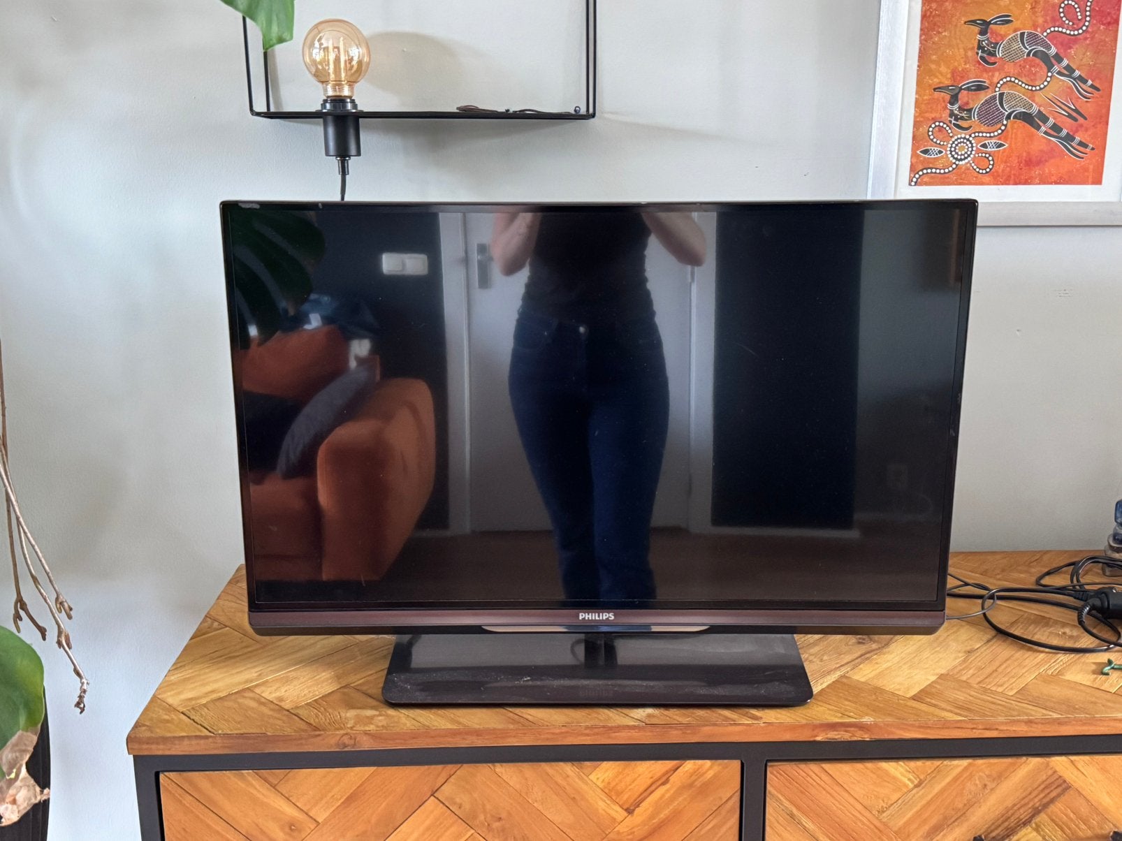 Philips ambilight tv, Ophalen, Philips, Gebruikt, LCD