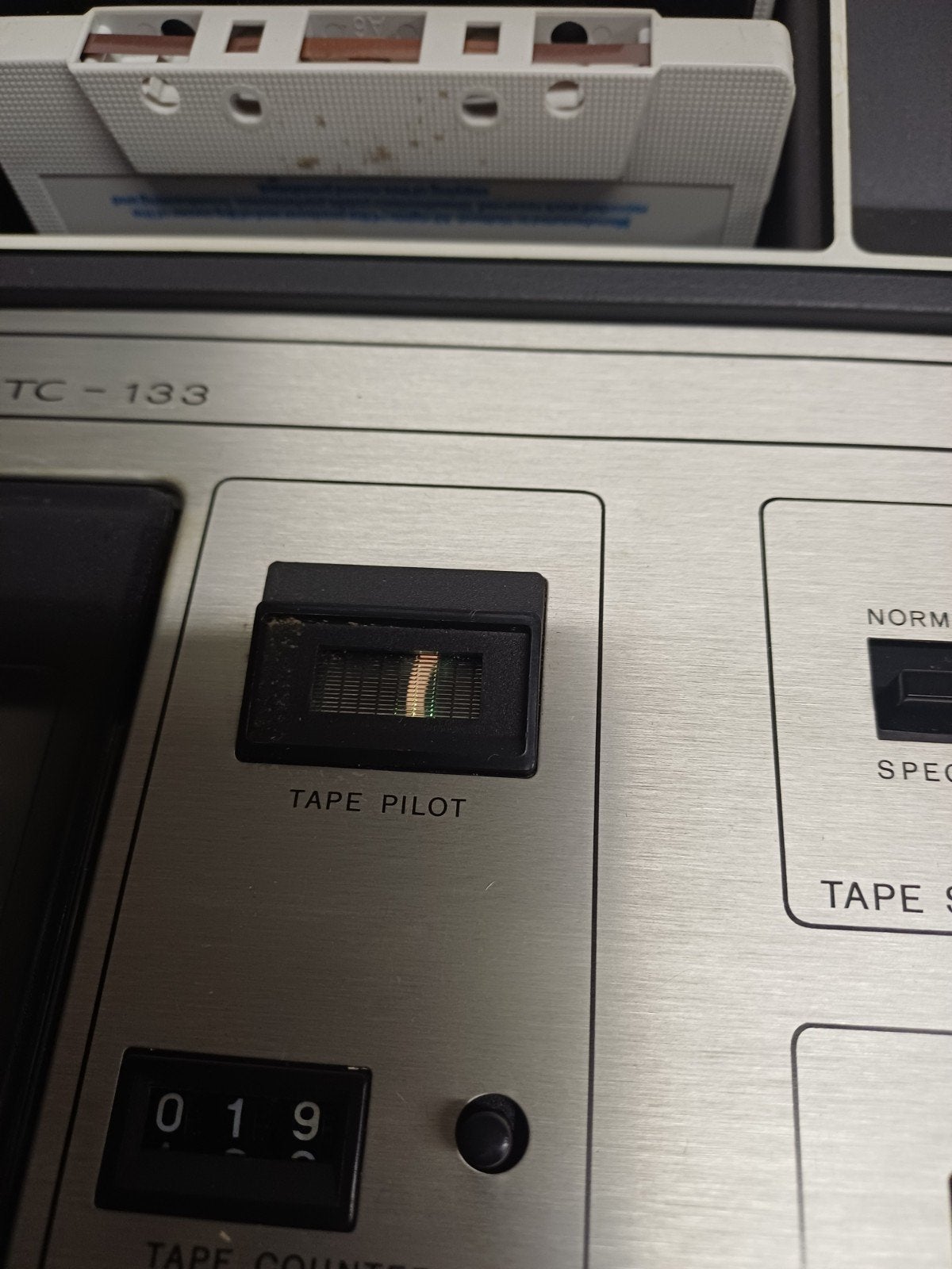 Sony TC-133CS Stereo Cassette Corder - Zeer Goede Staat, Audio, Tv en Foto, Cassettedecks, Ophalen of Verzenden, Enkel, Sony, Tape counter