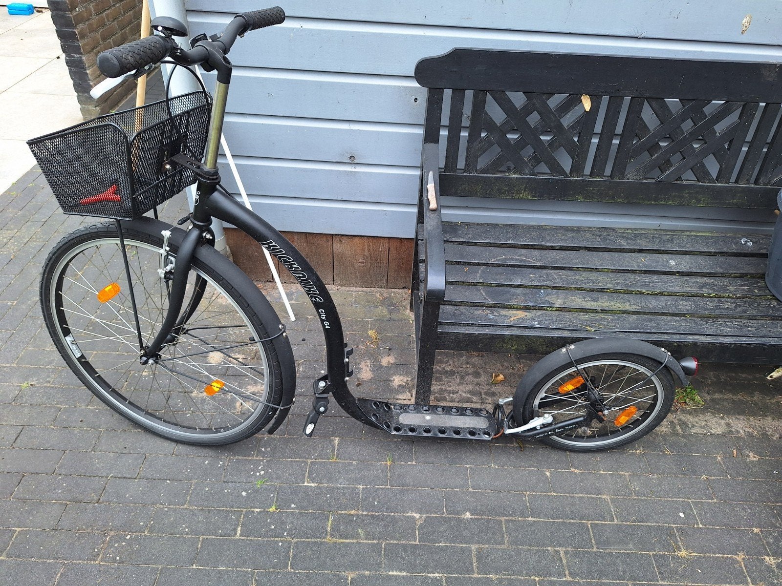 Kickbike City 4G - Ideaal voor op de camping, Ophalen