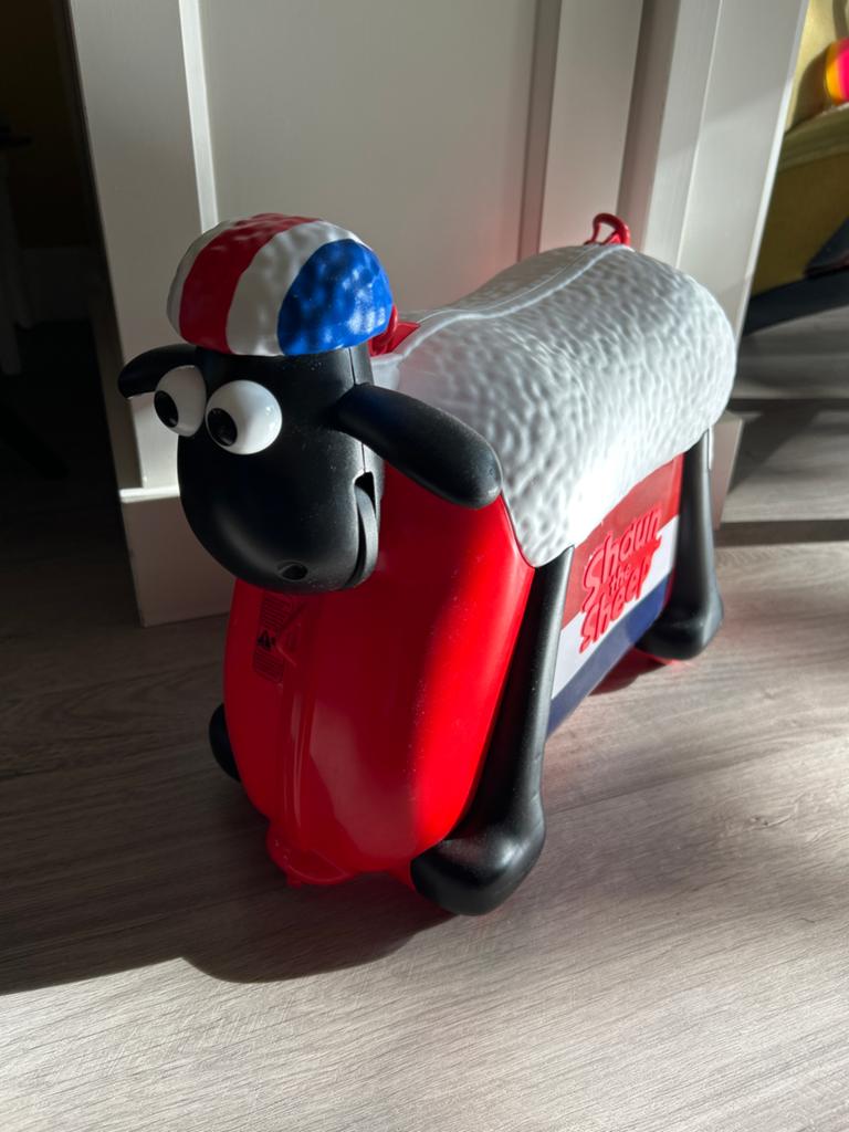 Shaun het Schaap Koffer/Loopfiets voor Kinderen, Ophalen, Gebruikt, Jongen of Meisje