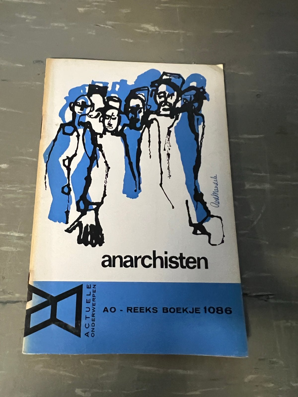 Anarchisten - AO Reeks Boekje 1086 (1965), Ophalen of Verzenden, Gelezen