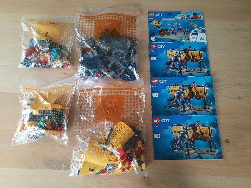 Lego 60265 Oceaan Onderzoeksbasis, Compleet, City, Lego, Ophalen of Verzenden