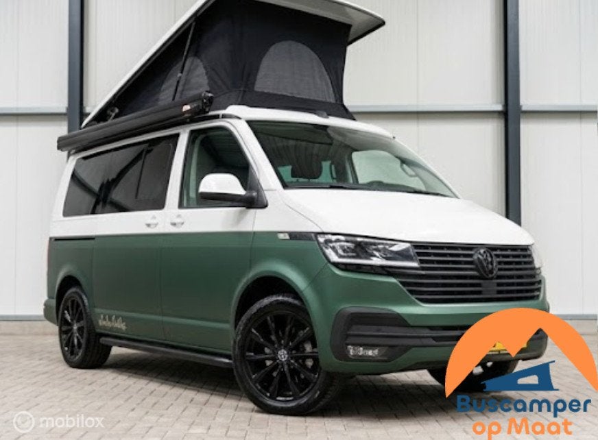 Volkswagen T6 2018 L2H1 Nevada 2018 Automaat two-tone, Automaat, Verkoop@buscamperopmaat.nl, Bedrijf, Diesel
