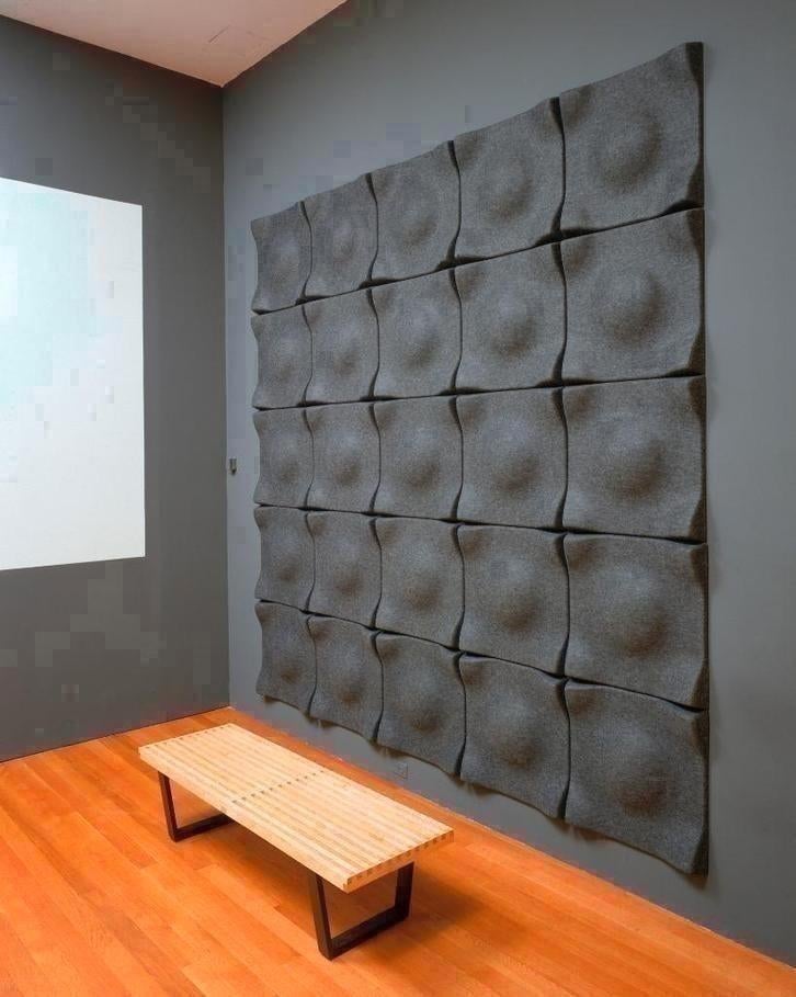 Offecct soundwave swell akoestische design panelen vilt, .., Gebruikt, Geluiddempend, ..