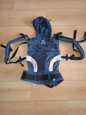 Manduca draagzak blauw gebruikt, Overige merken, Gebruikt, Buik of Rug, Ophalen of Verzenden