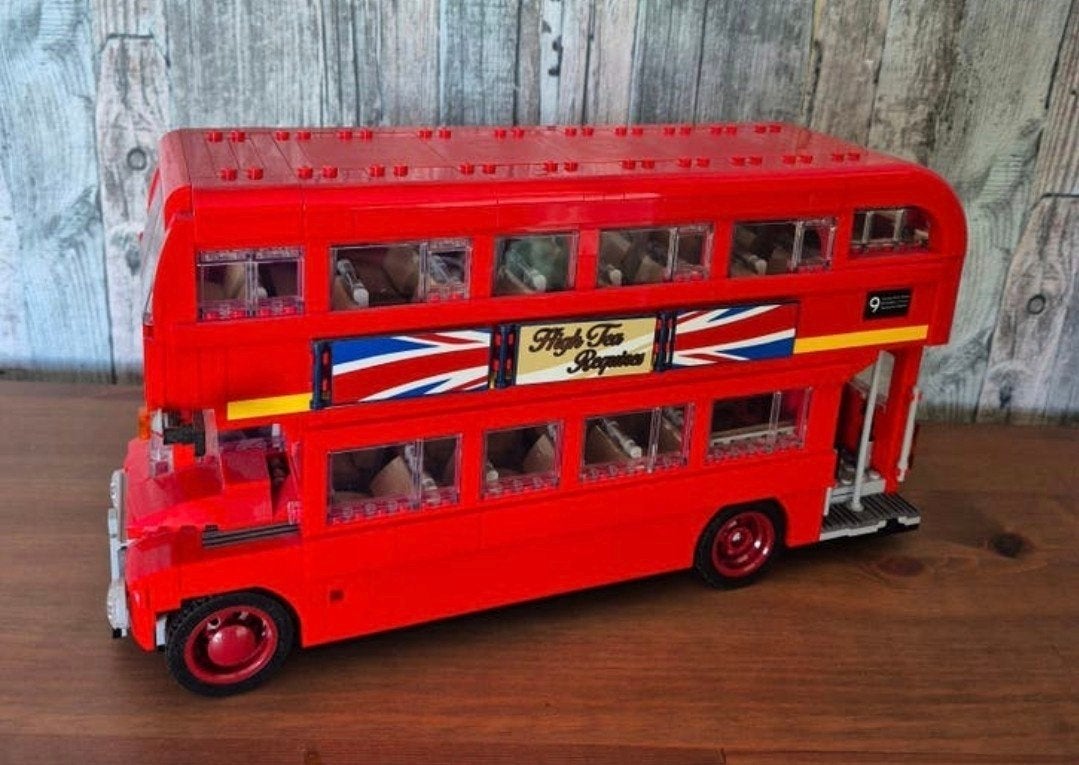 LEGO Creator 10258 Londense Bus met doos en boekje, Ophalen