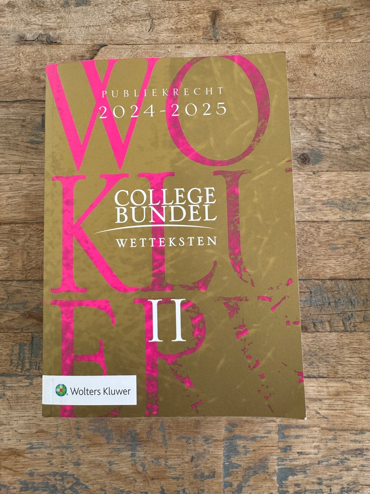Collegebundel 2024-2025, Ophalen of Verzenden, Nieuw