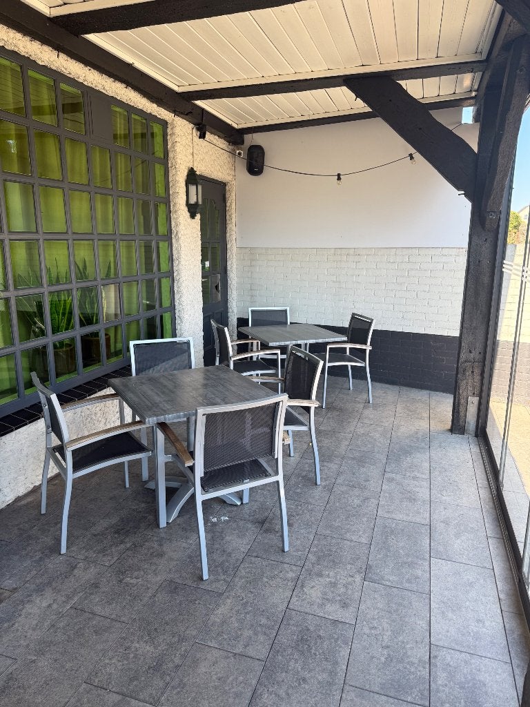 Terras tafels + stoelen, Zakelijke goederen, Ophalen, Gebruikt, Meubilair
