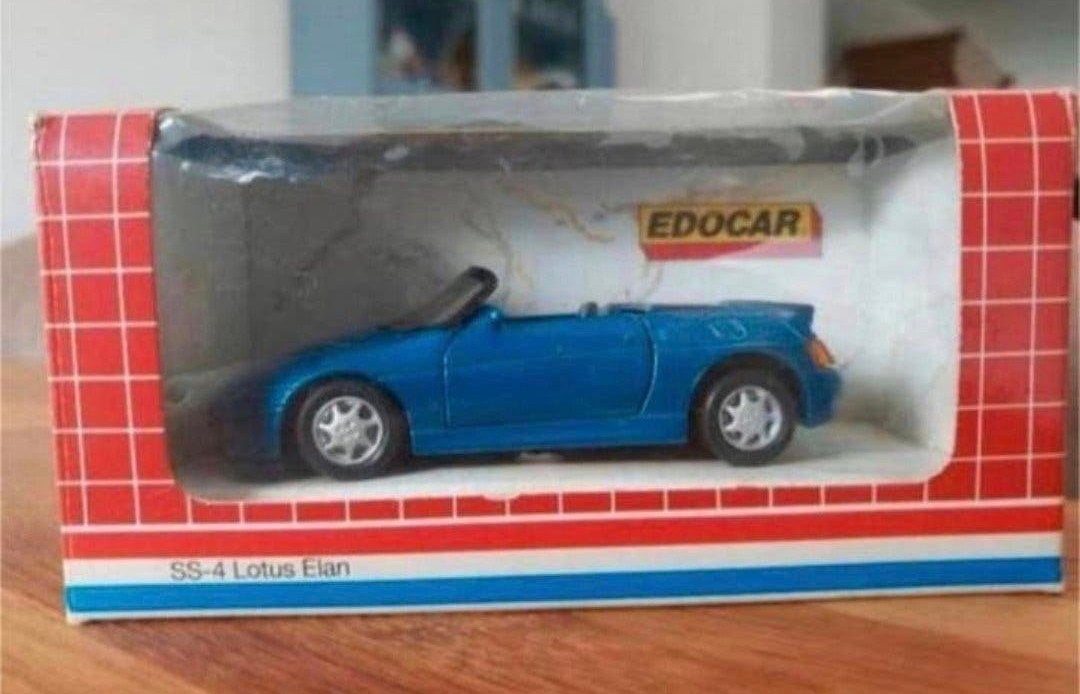 Edocar Lotus Elan 1:36 – Jaren 90, Ophalen of Verzenden, Zo goed als nieuw, Auto, Overige merken