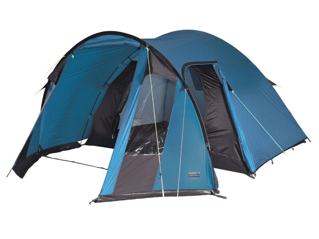 HIGH PEAK 4-persoons tent Tessin 4, Ophalen of Verzenden, Zo goed als nieuw, Tot en met 4
