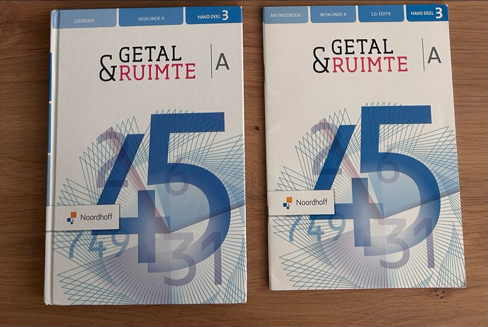 Getal & Ruimte Wiskunde A HAVO deel 3 (leerboek + antwoorden, Ophalen of Verzenden, Zo goed als nieuw, HAVO, Wiskunde A