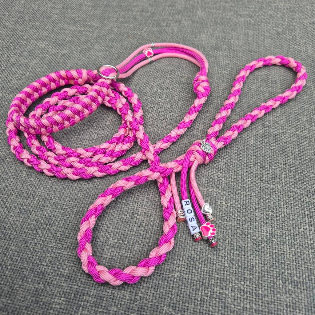 Puppywalker/snelle uitlater van paracord €29,50, Dieren en Toebehoren, Ophalen of Verzenden, Nieuw, Hondenriem