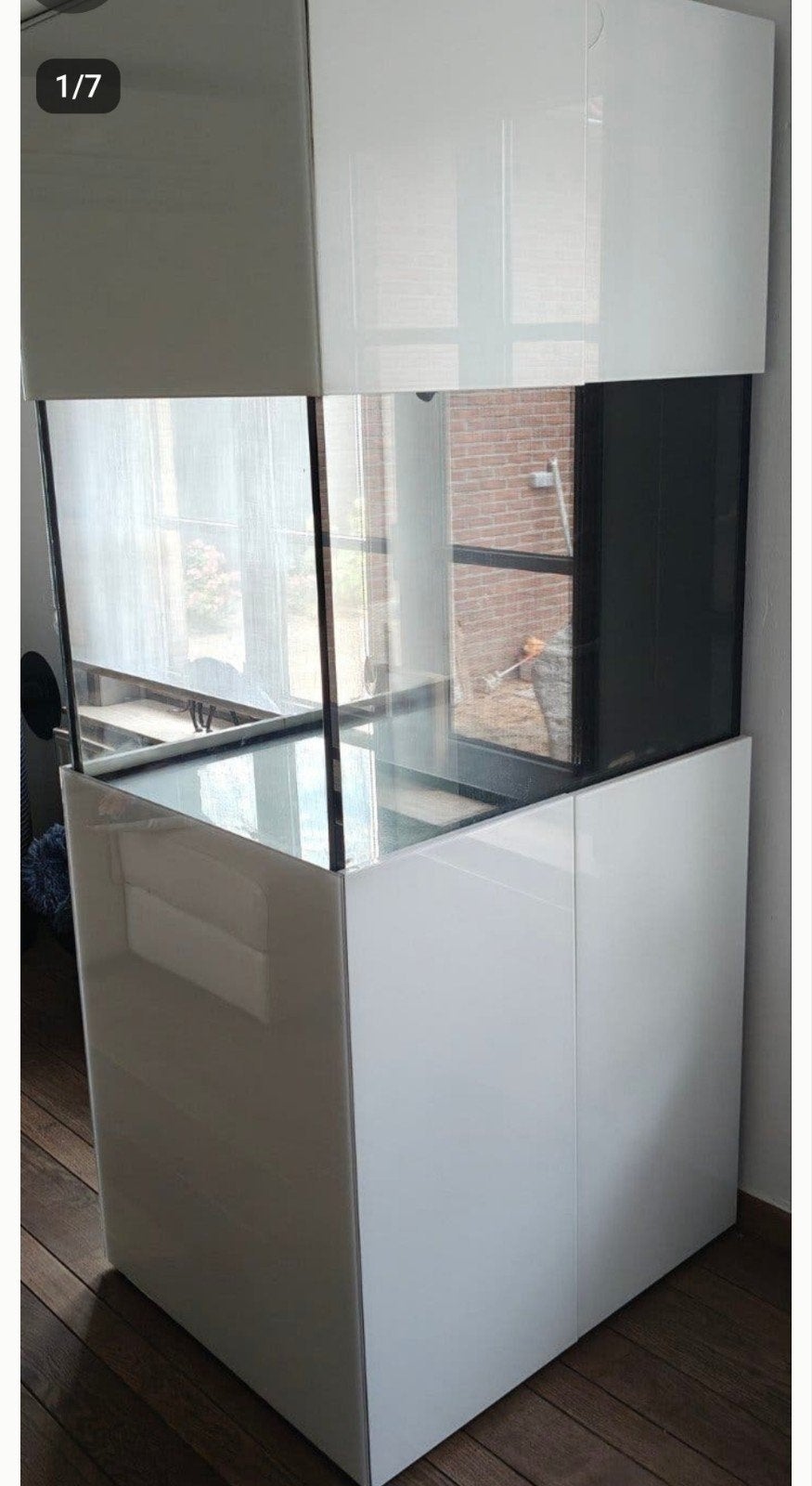 Aquarium aqualife voor zee of zoet water vissen, Dieren en Toebehoren, Ophalen of Verzenden, Zo goed als nieuw, Leeg aquarium