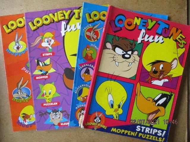 adv4896 looney tunes fun, Eén stripboek, Ophalen, Gelezen
