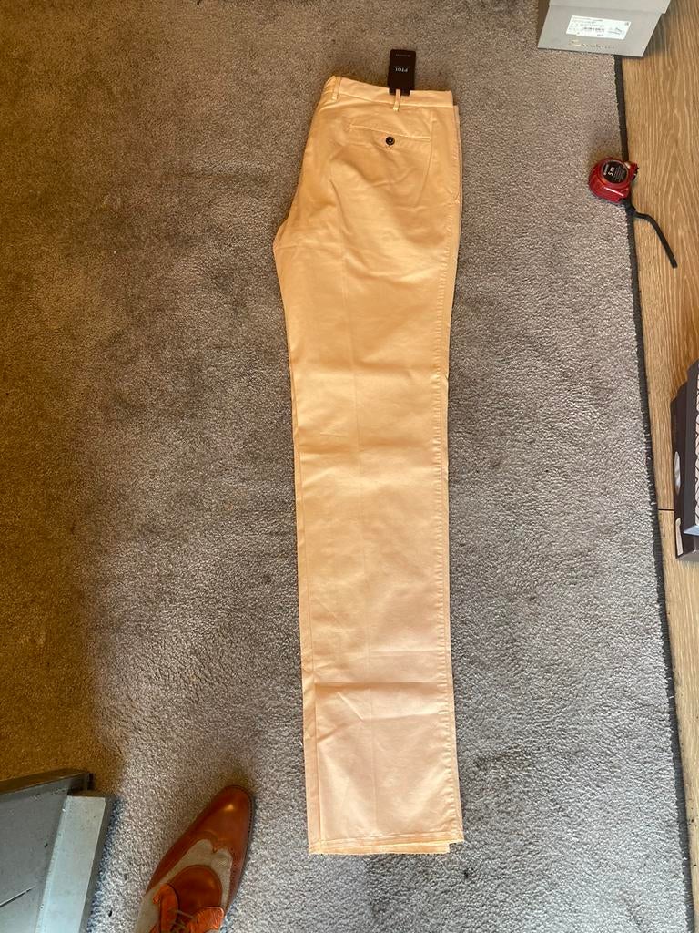 PT01 zalm/beige maat 54, Kleding | Heren, Broeken en Pantalons, Ophalen of Verzenden, Nieuw, Maat 52/54 (L), Beige