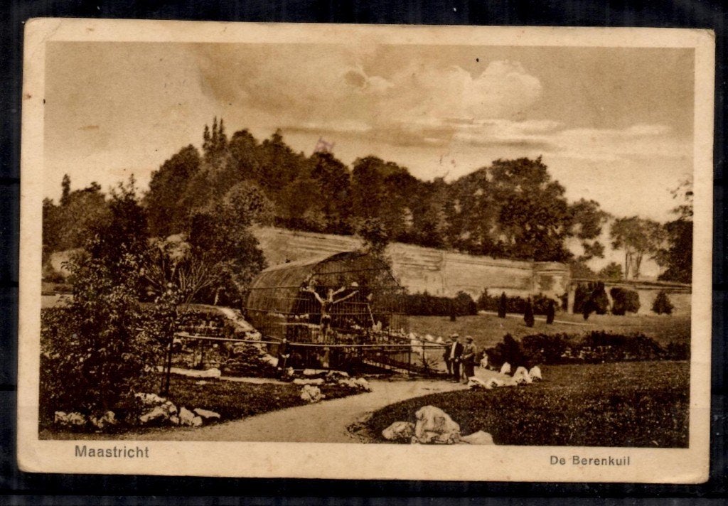 Ansichtkaart 1925  ( Maastricht - Berenkuil ), Ophalen of Verzenden, 1920 tot 1940, Gelopen, Limburg