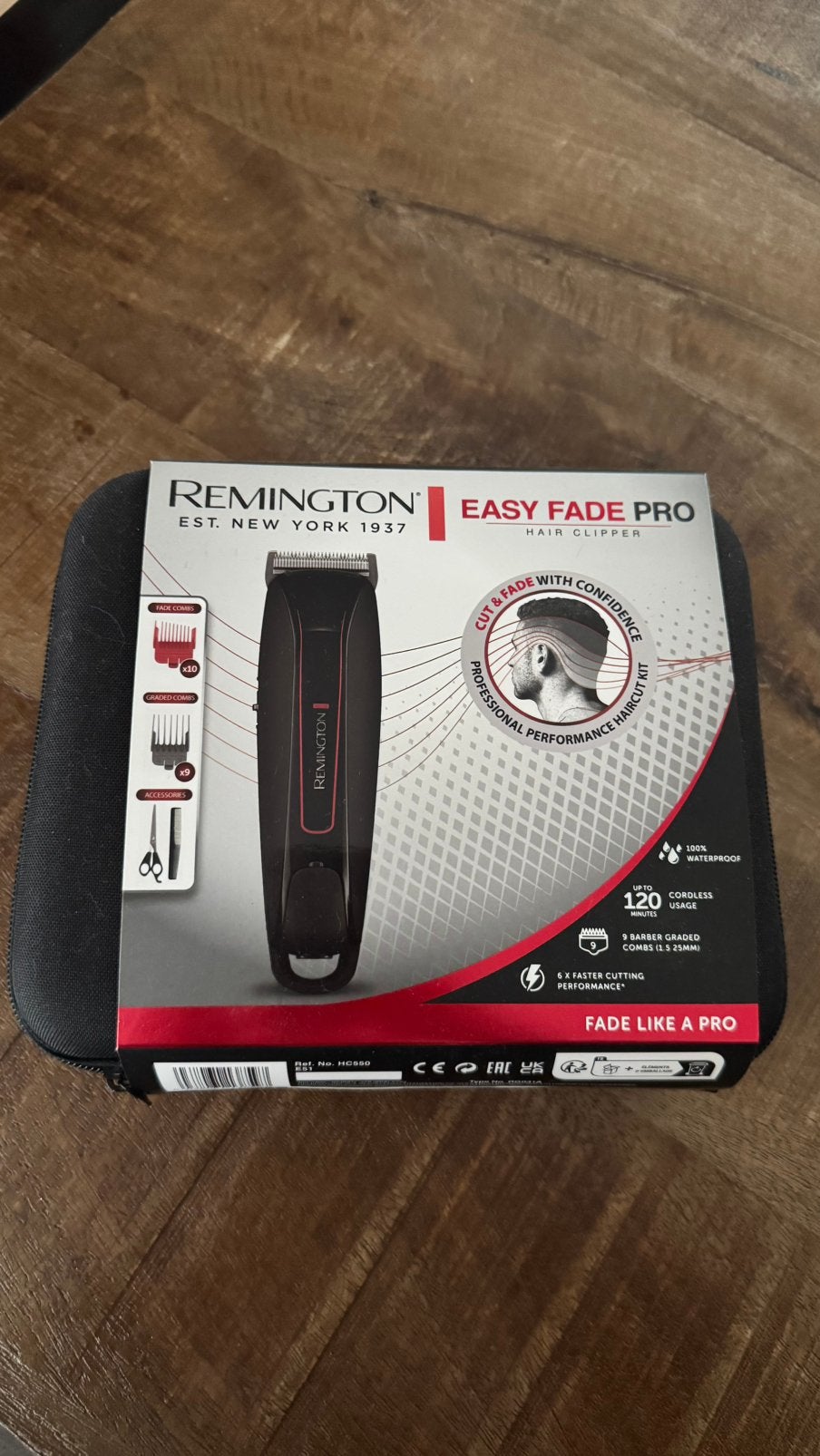 Remington Easy Fade Pro Haar Tondeuse, Ophalen of Verzenden, Nieuw, Tondeuse