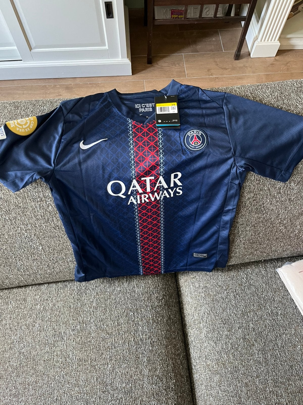 Paris Saint-Germain kids tenue maat 28, Maat XS of kleiner, Ophalen of Verzenden, Nieuw, Set