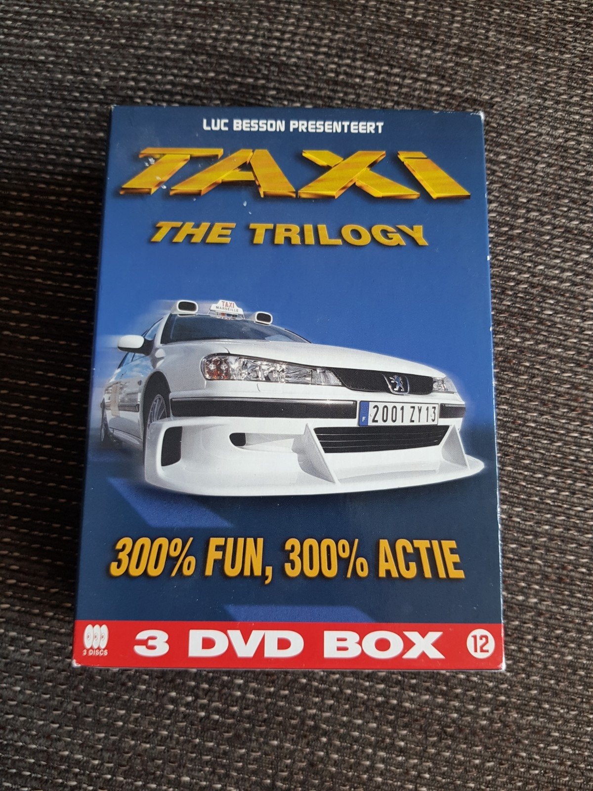 Taxi the trilogy in perfecte, Cd's en Dvd's, Ophalen of Verzenden, Zo goed als nieuw, Engels, Nederlands
