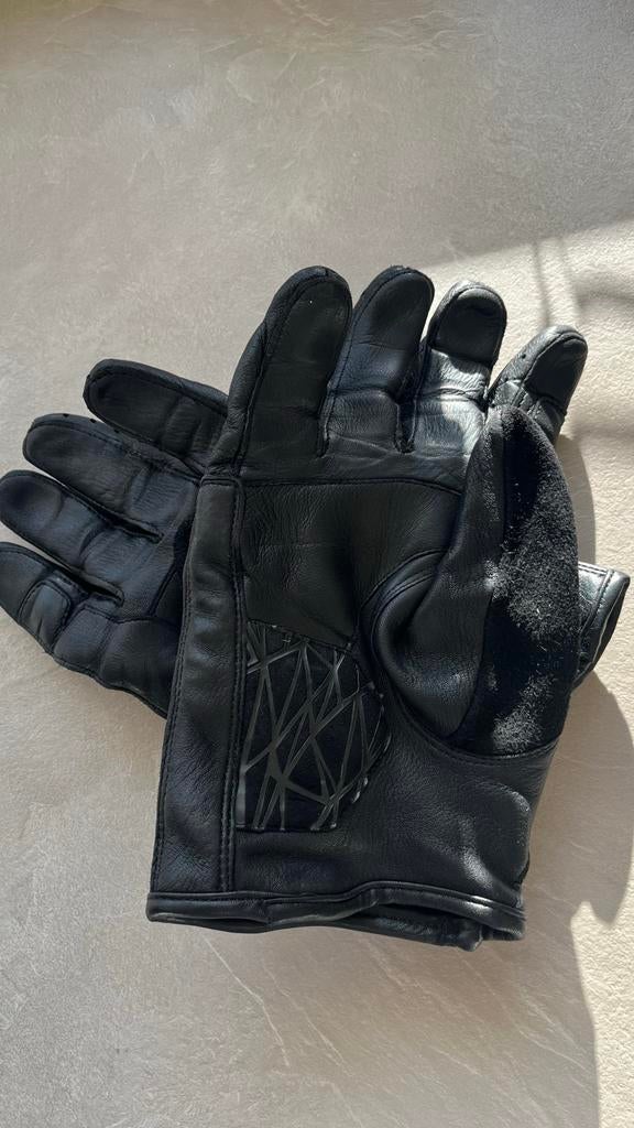BMW Motorrad motorhandschoenen leer zwart, Motoren, Kleding | Motorkleding, Ophalen of Verzenden, Tweedehands