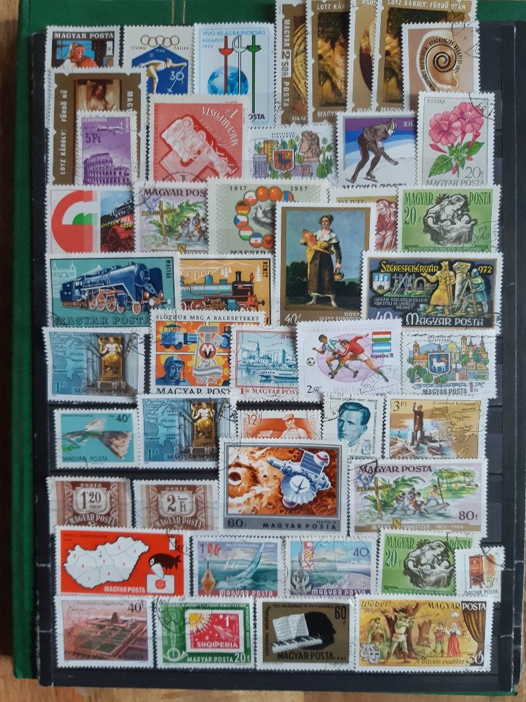 postzegels Hongarije, Ophalen of Verzenden, Gestempeld