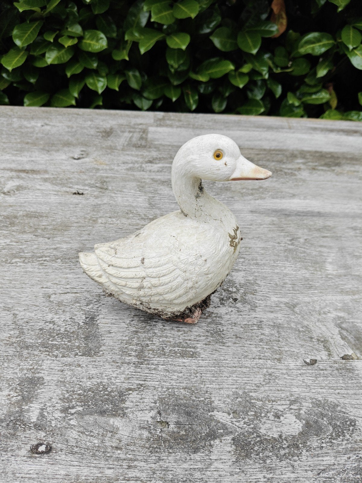 eenden beeldje, Ophalen, Gebruikt, Dierenbeeld