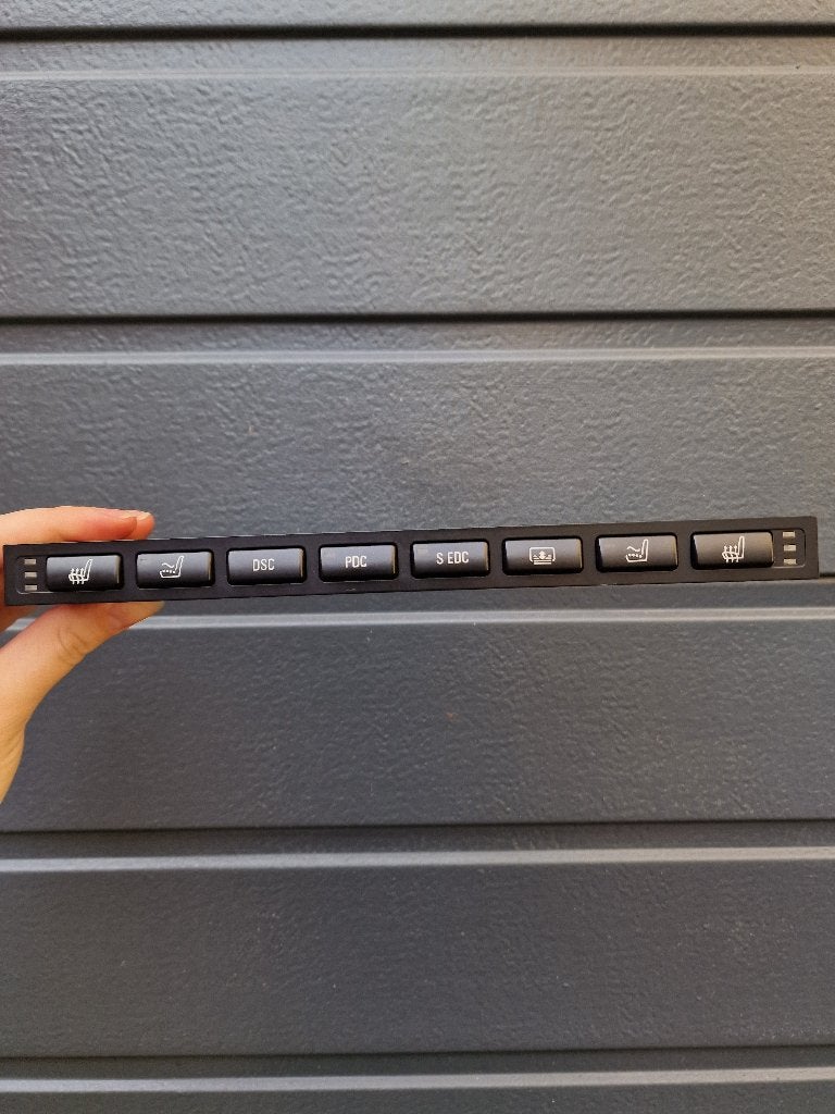 BMW E39 E38 middenconsole schakelaar vol / massage / 8380337, Ophalen of Verzenden, Gebruikt, BMW