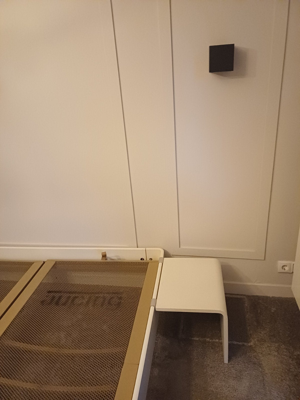 Auping Auronde aanhangtafel / nachtkast, Ophalen, Gebruikt, Minder dan 45 cm, Minder dan 55 cm