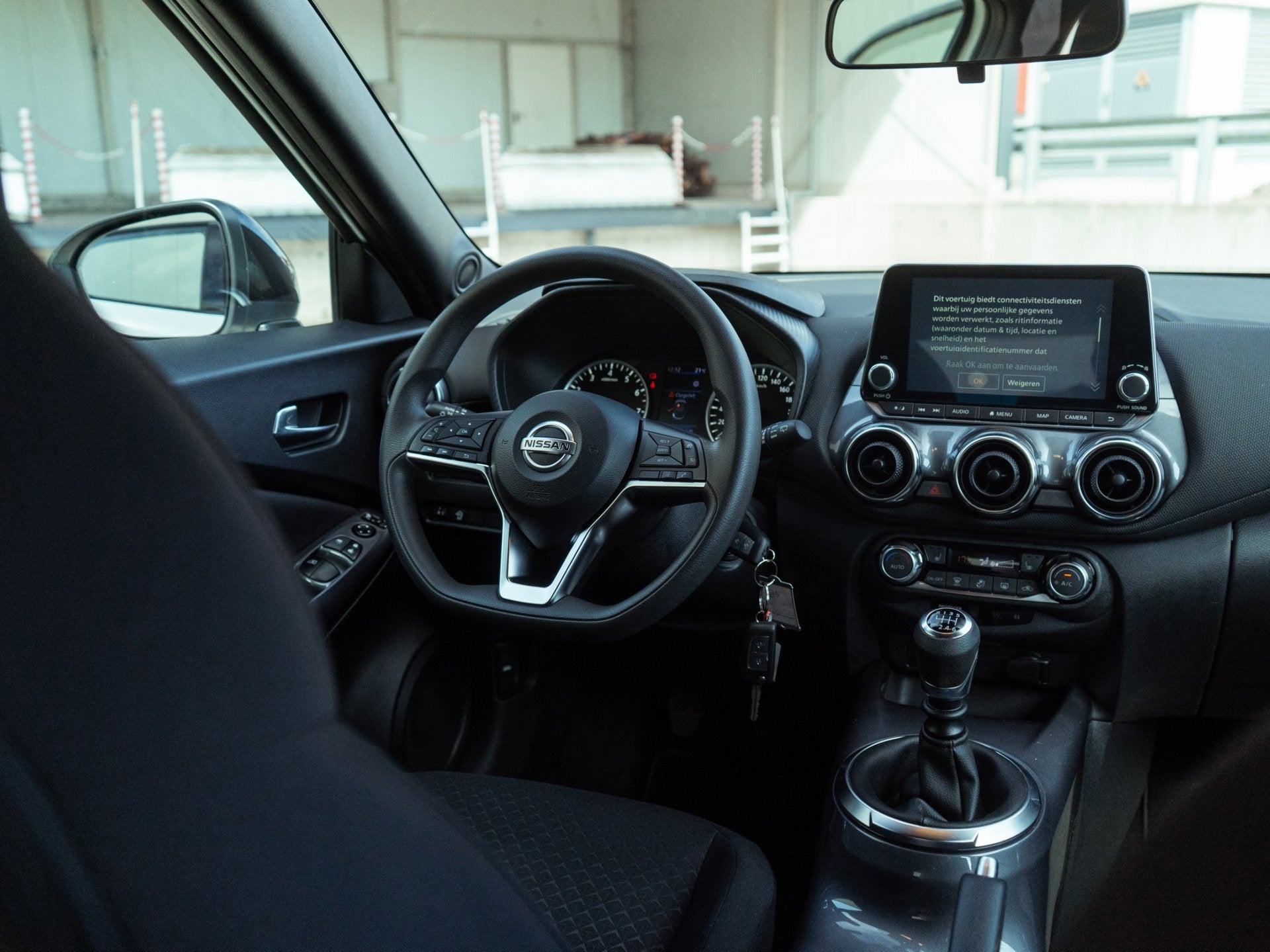 Nissan Juke 1.0 DIG-T N-Connecta 117pk (2020) | Achteruitrij, Auto's, Voorwielaandrijving, Stof, Wit, Handgeschakeld