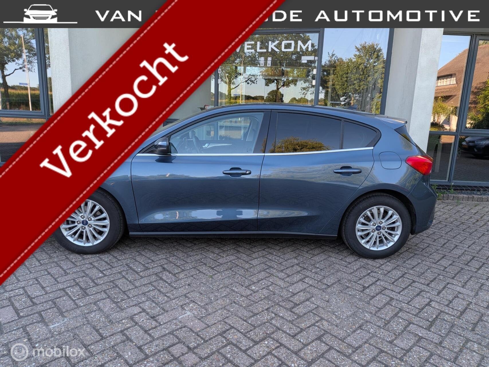 Ford Focus 1.0 EcoBoost Hybrid Titanium X Business, Euro 6, Blauw, Origineel Nederlands, Bedrijf