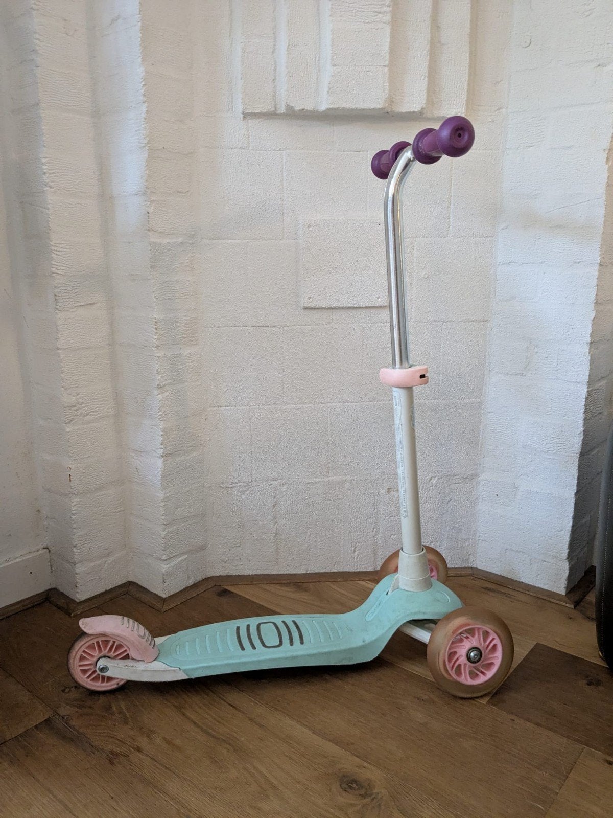 Kinderstep B1 500 met lichtgevende wielen, Ophalen of Verzenden, Gebruikt, Gewone step, Oxelo