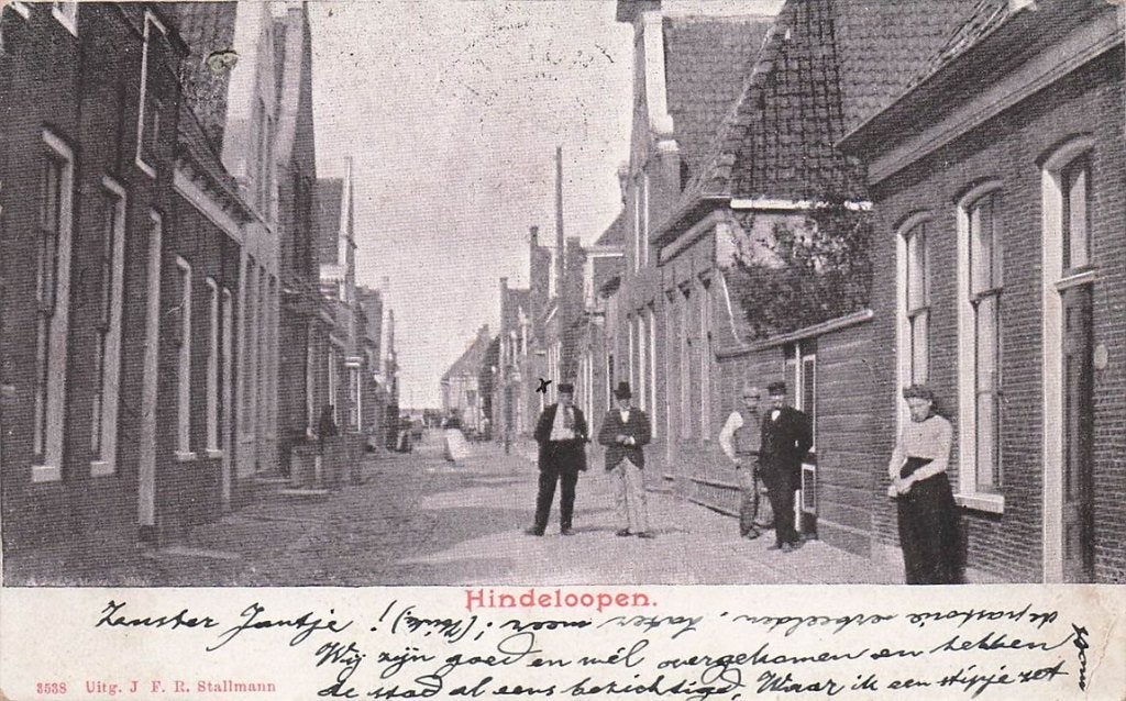 703-344-013 Hindeloopen, Verzenden, Voor 1920, Friesland