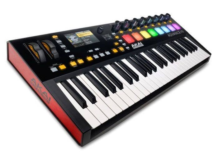 AKAI Advance 49 - Midi Keyboard - VST Control *ZGAN/NIEUW*, Ophalen of Verzenden, Zo goed als nieuw, 49 toetsen, Overige merken