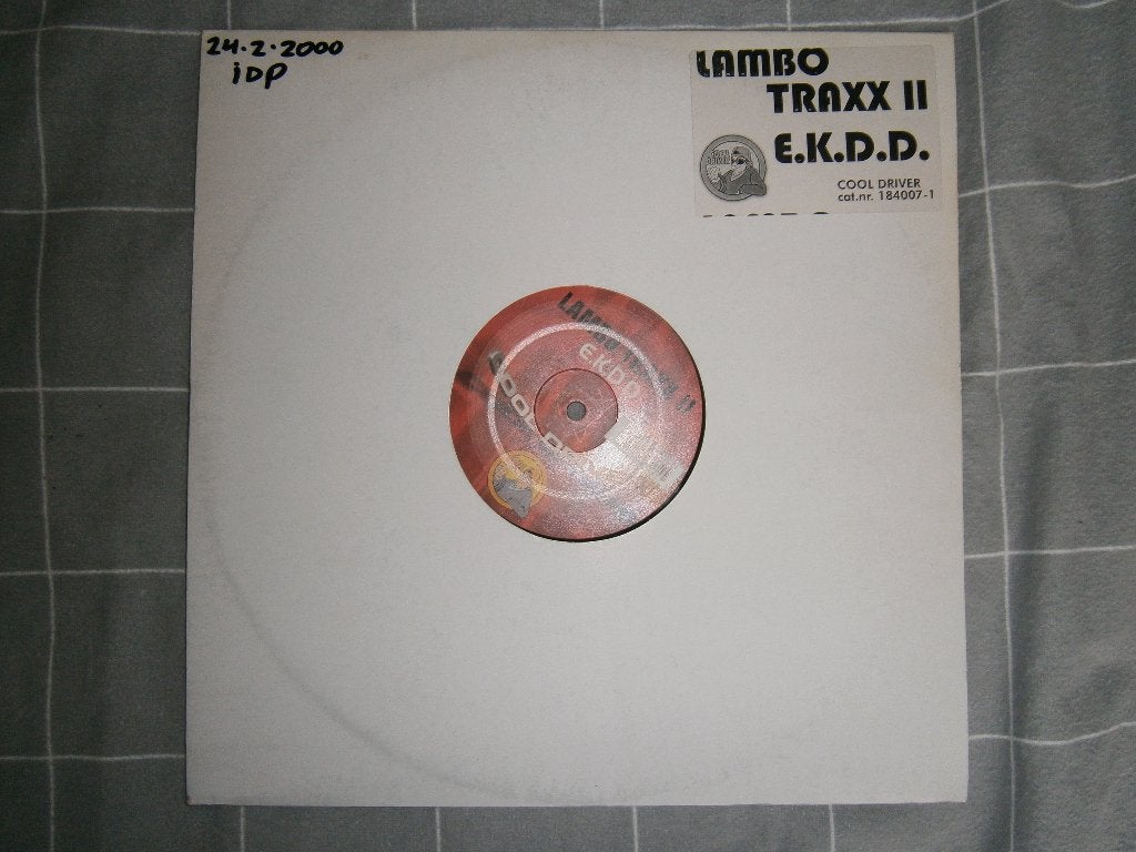 Lambo Traxx II – E.K.D.D. 2000. Techno Trance, Hard House, Cd's en Dvd's, Vinyl | Dance en House, Ophalen, Gebruikt, Trance, Originele persing